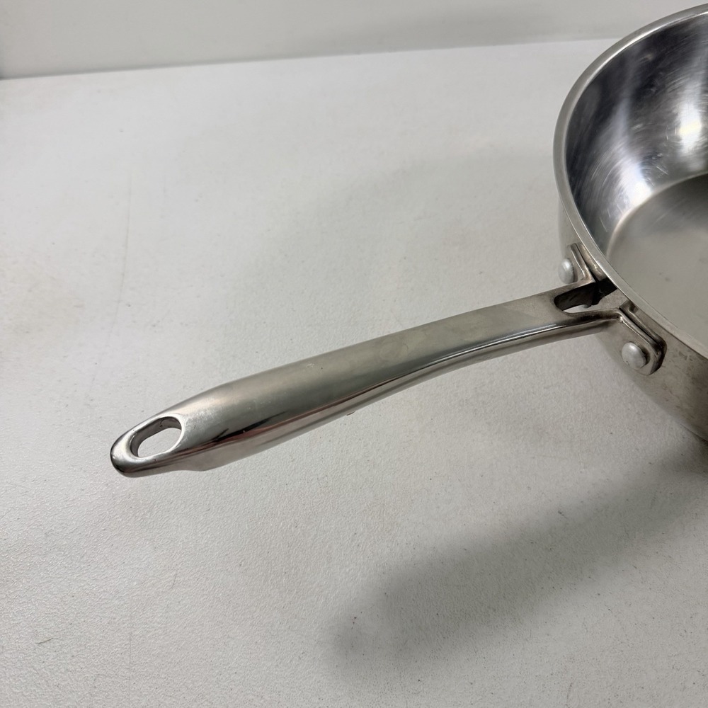 WOLFGANG PUCK Stainless Steel Bistro Elite Collection 5qt Essentials Pan Skillet - Picture 5 of 10
